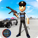 Stickman Police Hero Crime