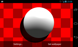 Boing Ball Live Wallpaper Lite screenshot 3