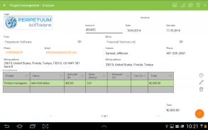 MobiDB Project Management screenshot 3