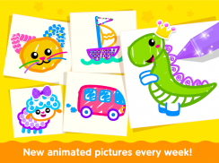 Jogos de aprendizagem!😍 Colorir para crianças!🎨 screenshot 6