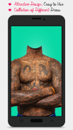 Man Tattoo Photo Suit screenshot 2