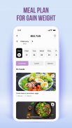Gain Weight App: Diet Exercise screenshot 4