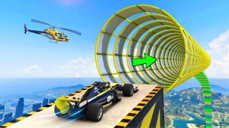 Formula Car Stunts GT Racing - Mega Ramp Car screenshot 2