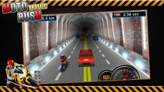 Moto Traffic Rush3D screenshot 0