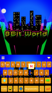 8-Bit World 🎮👾Keyboard Theme screenshot 3