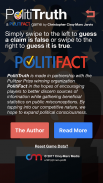 PolitiTruth: A PolitiFact Game screenshot 5