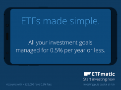 ETFmatic: ETFs made simple screenshot 3