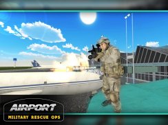 Airport Military Rescue Ops 3D screenshot 6