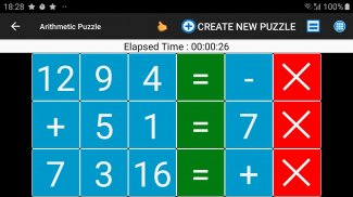Rompecabezas aritmético simple screenshot 2