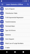 Learn Statistics Offline screenshot 2