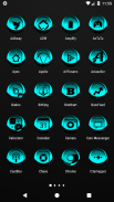 Cyan Icon Pack Style 3 ✨Free✨ screenshot 23