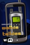 Sim walkie talkies wi-fi screenshot 0