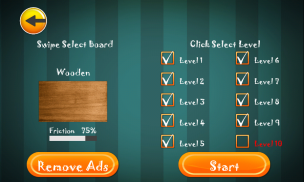 Flick Coin Snooker répond Golf screenshot 4