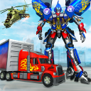 Robot Transform Truck Games Icon