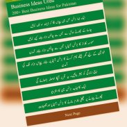 Business Ideas Urdu Pakistan screenshot 2