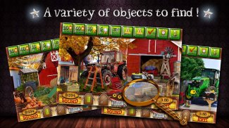 Country Farm Hidden Objects screenshot 1