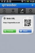 QR Reader for Android screenshot 3