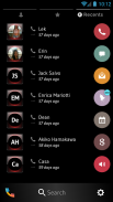 Dusk Red Dialer Theme screenshot 3