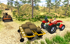 Tractor Driving Simulator Offroad Tractor Trolley screenshot 1