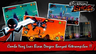 Stickman Ghost: Ninja Warrior: Action Game Offline screenshot 1