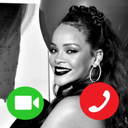 Rihanna Video Call - Fake Call Rihanna screenshot 0