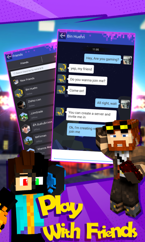 Multiplayer para Minecraft PE - Servidores - Baixar APK para Android