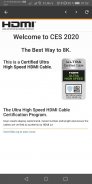 HDMI Cable Certification screenshot 1