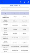 Verb Forms with Hindi Meanings screenshot 1