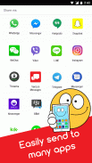 Emojidom 무료 스마일, 이모티콘, 과 웃는 얼굴 screenshot 0