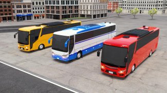 Modern Bus 3D Parking Games screenshot 3