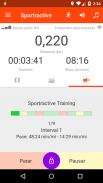 Sportractive Correr y Caminar screenshot 2