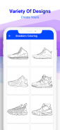 Basketball Shoes Coloring Book screenshot 5