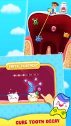 Crazy dentist games with surgery and braces screenshot 0