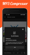 Audio : MP3 Compressor screenshot 1