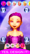 Princess Fairy Hair Salon Game screenshot 4