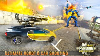 Penguin Robot Car War Game screenshot 3