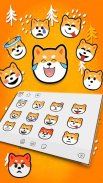 Funny Shiba Inu Emoji Stickers screenshot 2