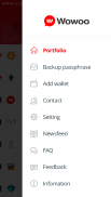 WowooWallet screenshot 2