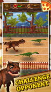 Carnotaurus Virtual Pet Racing Game 2017 screenshot 1