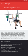 Gym Workout Plan for Weight Training screenshot 7
