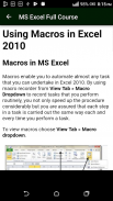 Learn MS Excel (Basic & Advanc screenshot 11