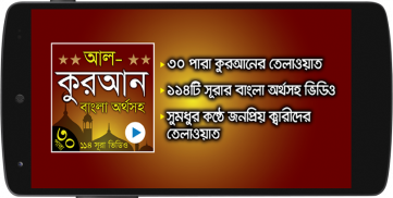 Al Quran Bangla - কুরআন বাংলা screenshot 0