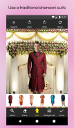 Men Sherwani Photo Suit Editor screenshot 1