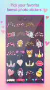 Heart Crown Camera - Kawaii Photo Stickers screenshot 1