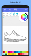 Cool Sneakers Coloring Book screenshot 13