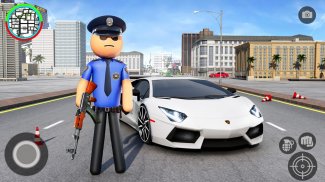Stickman Gangster Crime Games screenshot 4