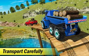 Offroad Pickup Truck Cargo Transport Truck Driver screenshot 3