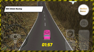 Extreme Pink Hill Climb Racing screenshot 10