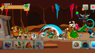 Monster Rush: Strategy TD war screenshot 0