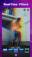 Glitchy - psychedelic camera for VHS & glitch art screenshot 1